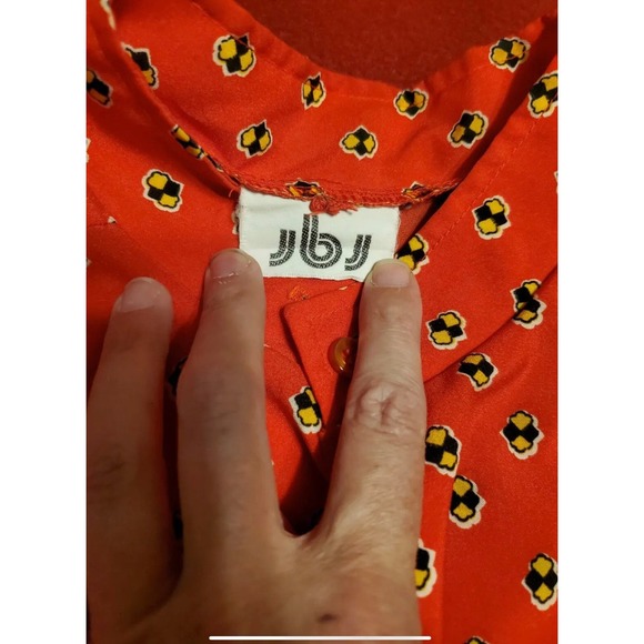 Vintage Abstract Secretary Blouse - Picture 7 of 7